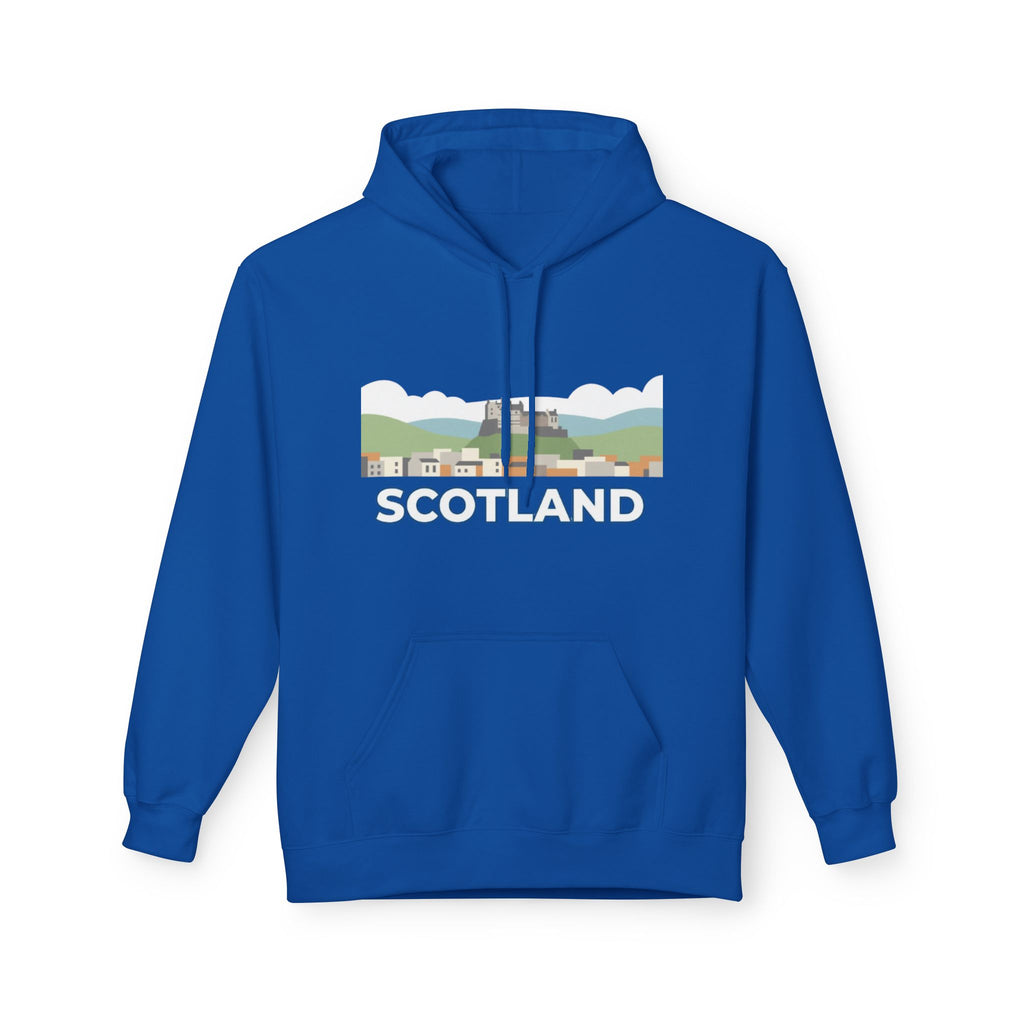 Scotland Skyline Hoodie — Scotland Theme Pullover Hoodie