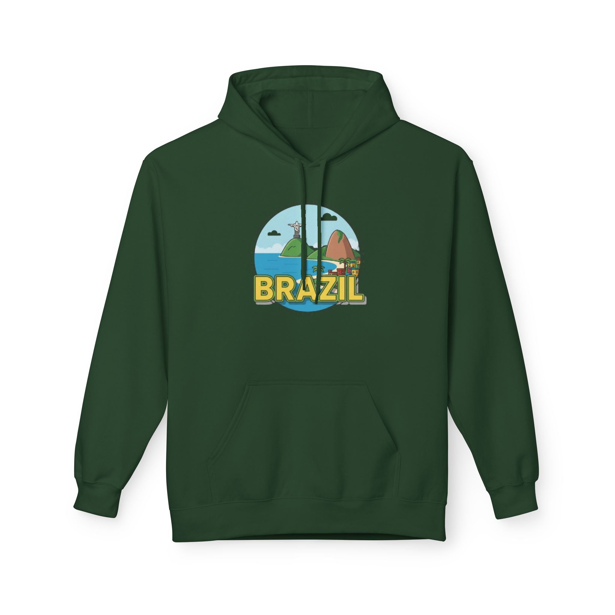 Brazil Travel Hoodie — Brazil Themed Pullover Hoodie