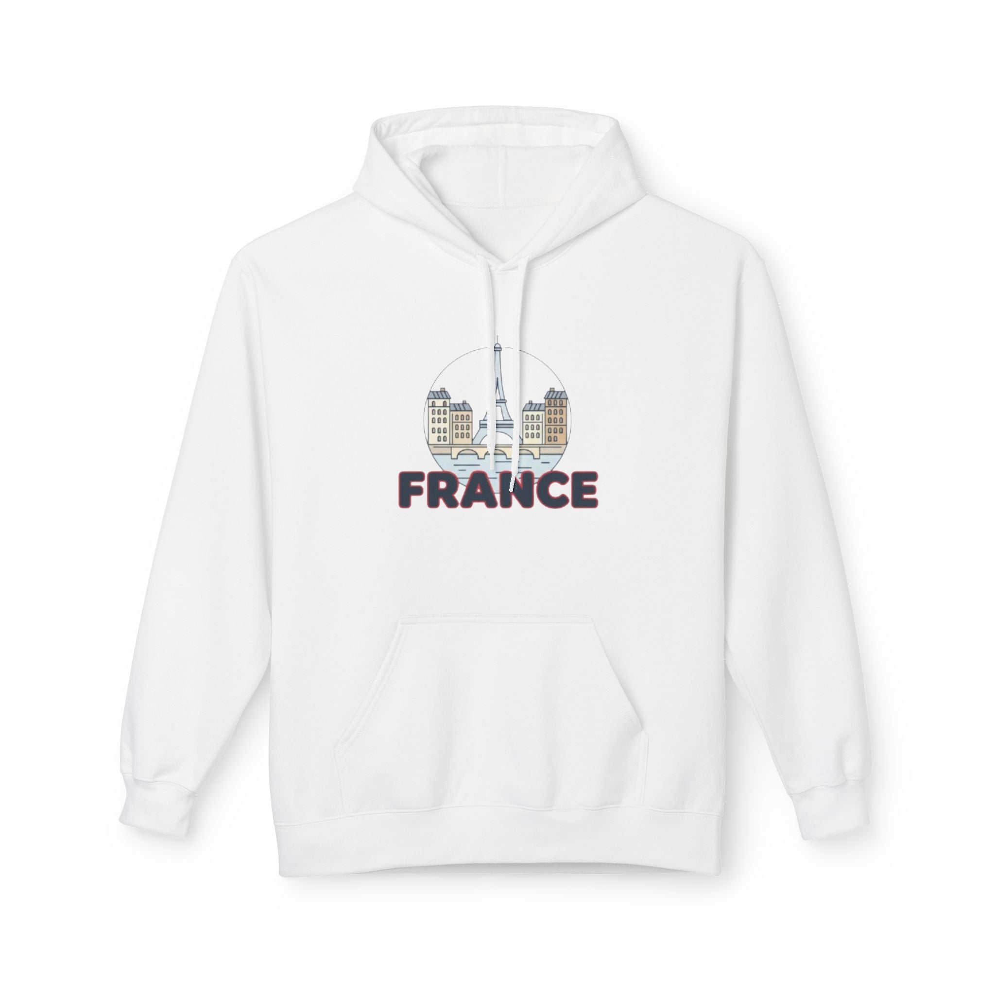 France Travel Hoodie — France Themed Pullover Hoodie