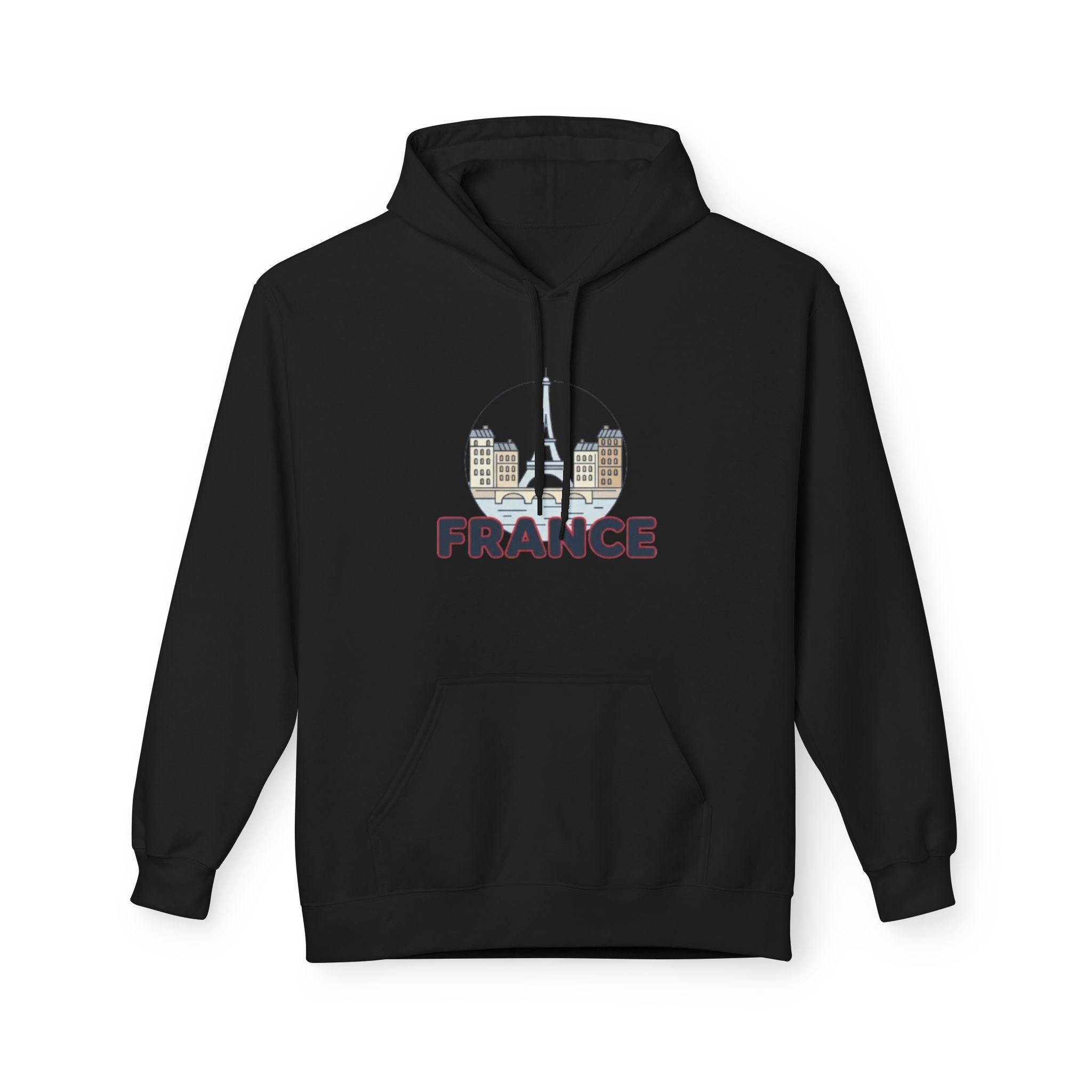 France Travel Hoodie — France Themed Pullover Hoodie