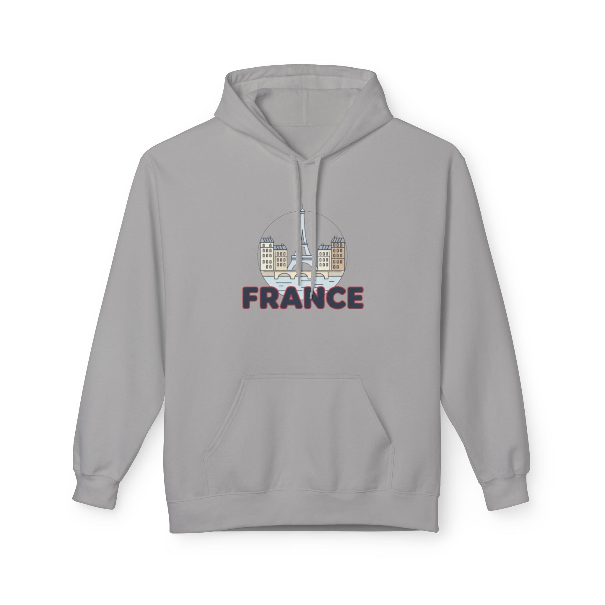France Travel Hoodie — France Themed Pullover Hoodie