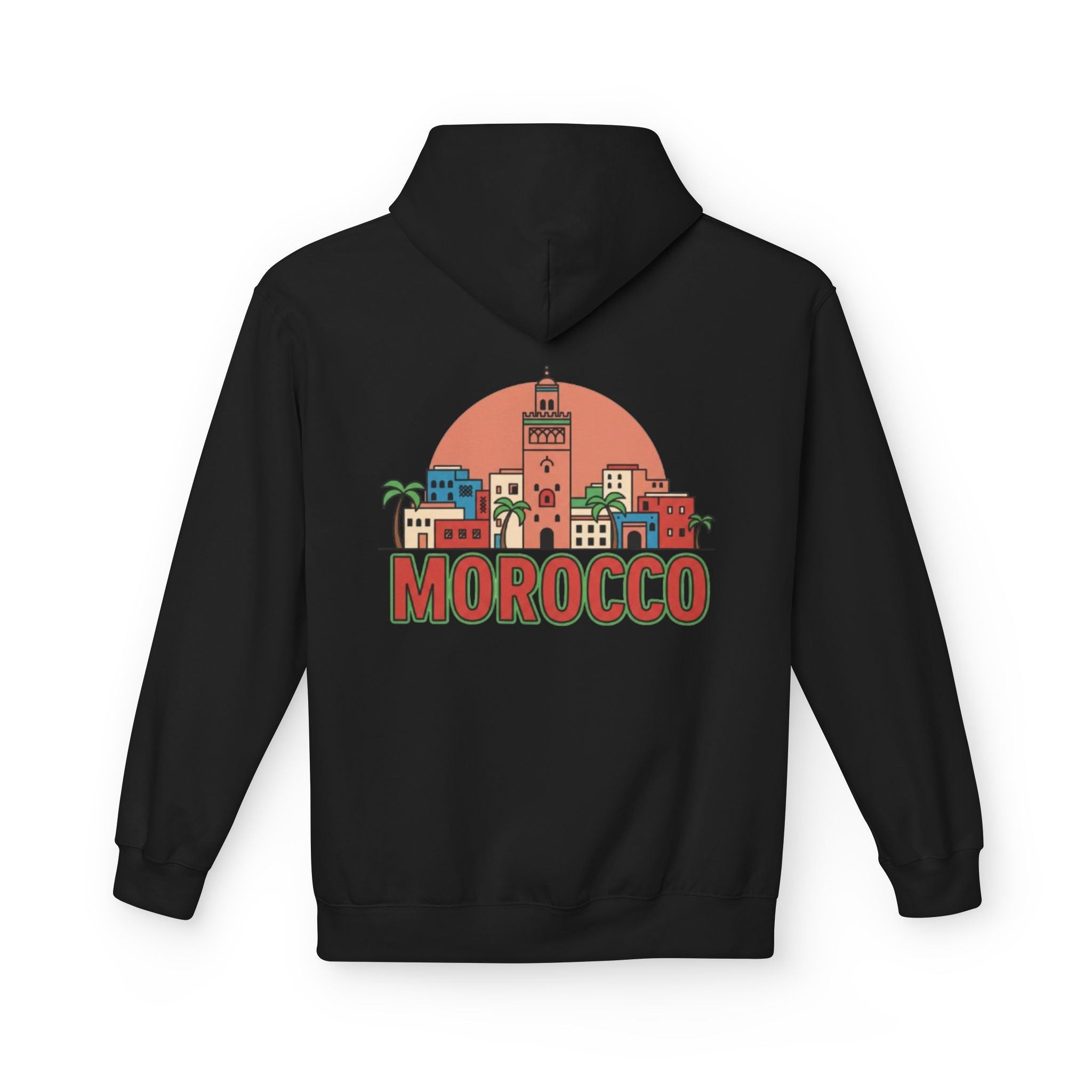 Morocco Travel Hoodie — Morocco Themed Pullover Hoodie