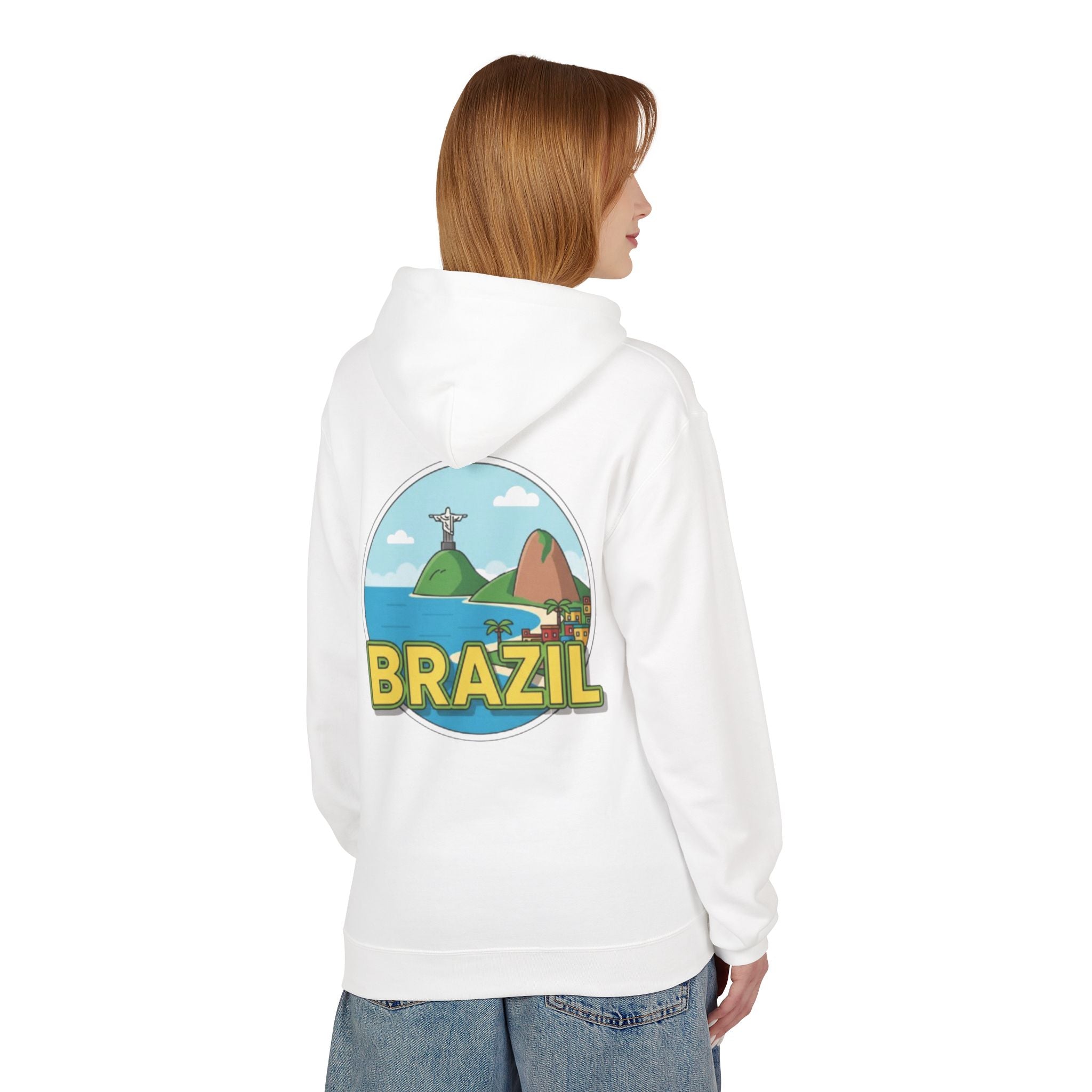 Brazil Travel Hoodie — Brazil Themed Pullover Hoodie