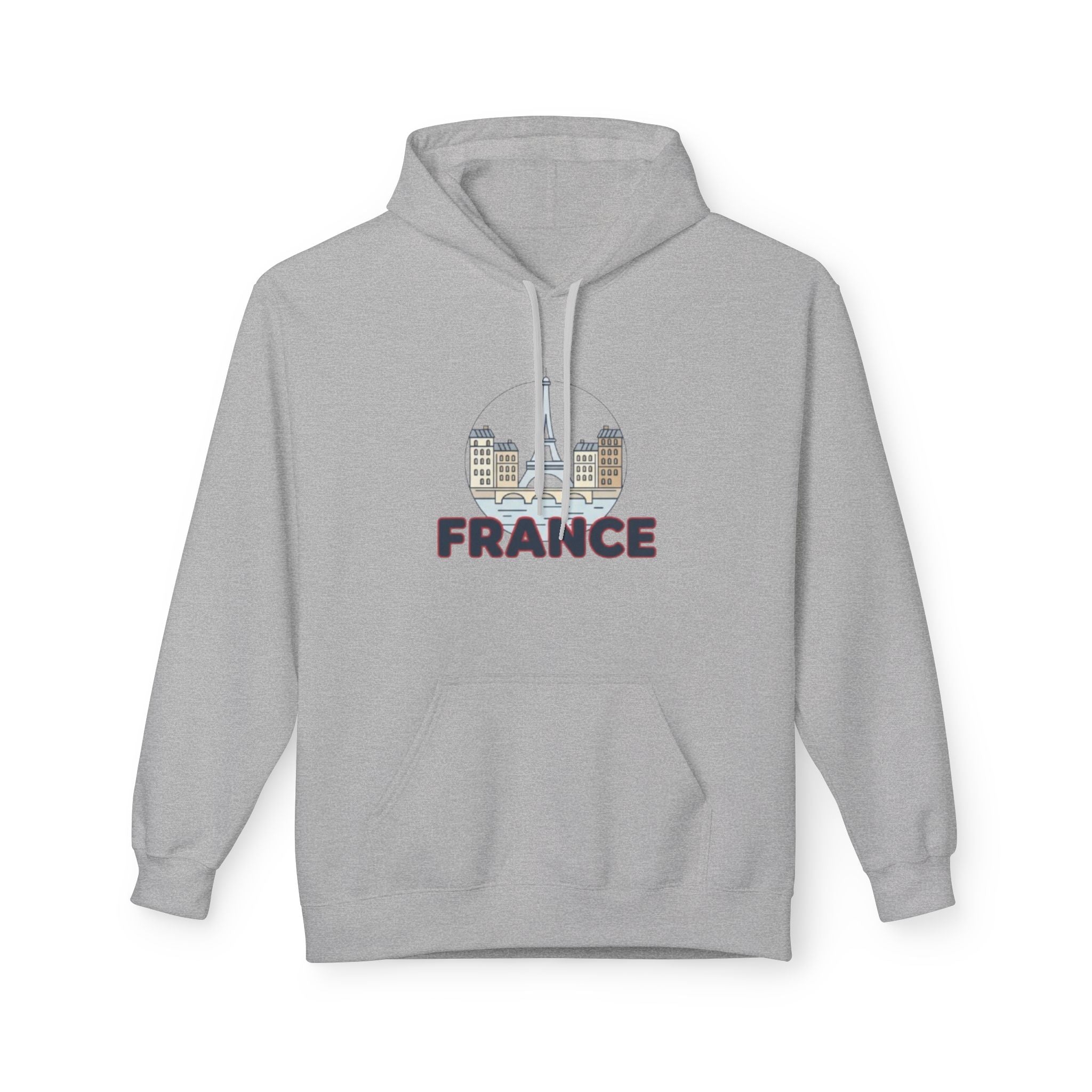 France Travel Hoodie — France Themed Pullover Hoodie