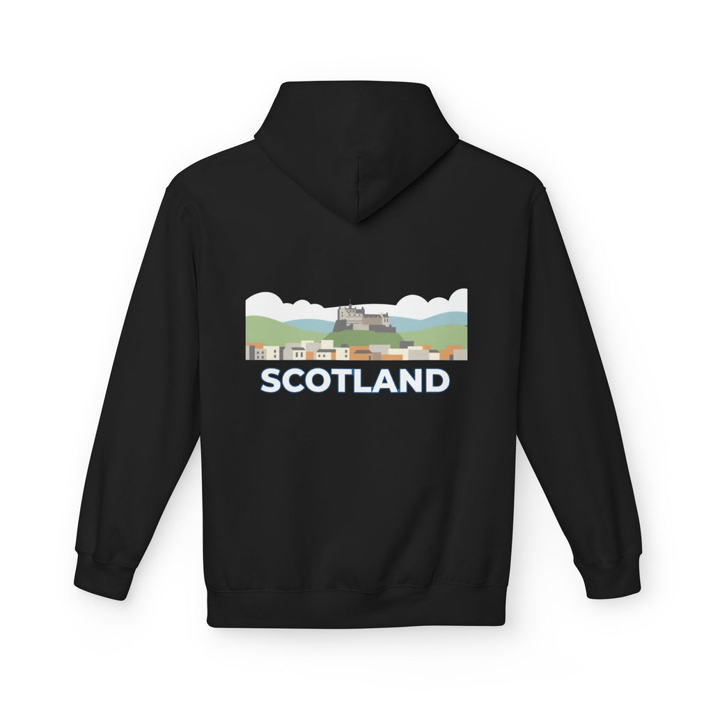 Scotland Skyline Hoodie — Scotland Theme Pullover Hoodie