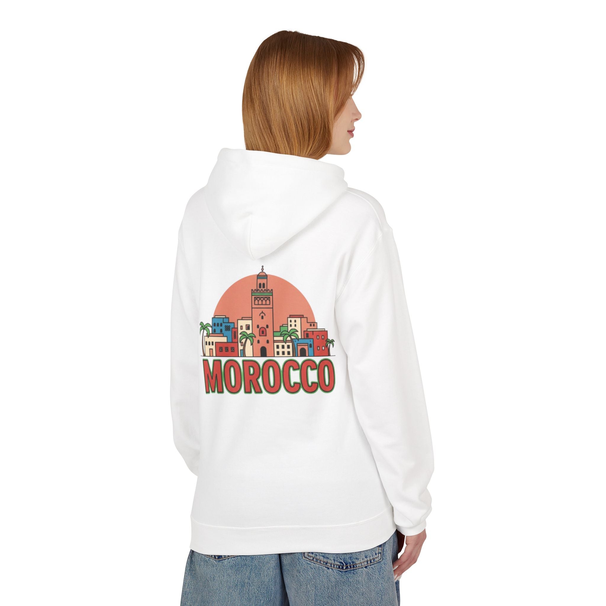 Morocco Travel Hoodie — Morocco Themed Pullover Hoodie