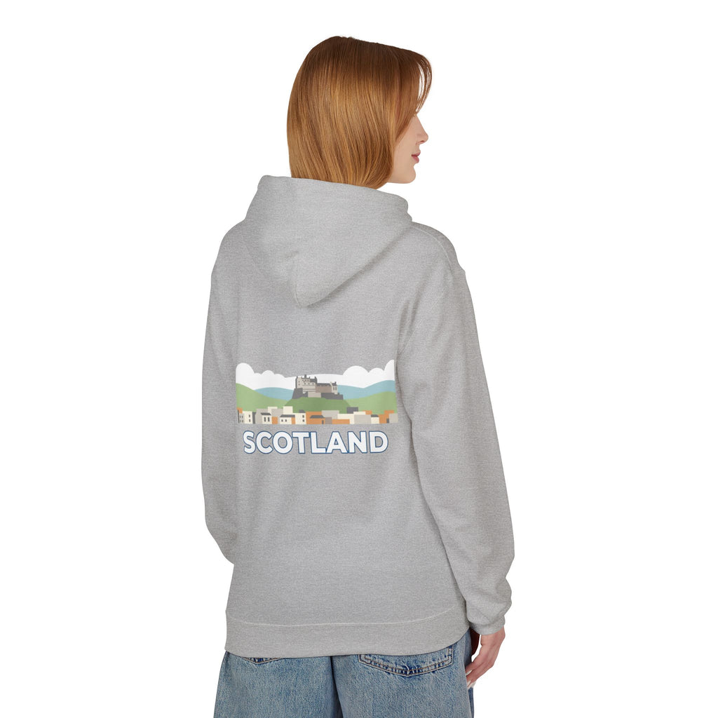 Scotland Skyline Hoodie — Scotland Theme Pullover Hoodie