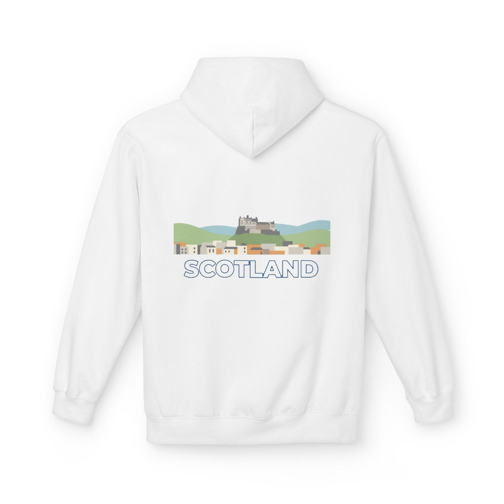 Scotland Skyline Hoodie — Scotland Theme Pullover Hoodie
