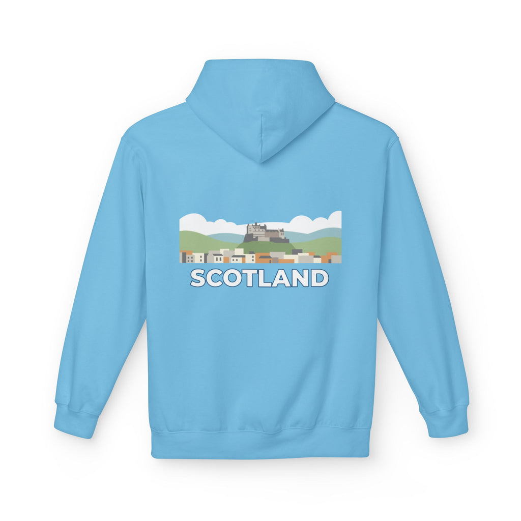 Scotland Skyline Hoodie — Scotland Theme Pullover Hoodie