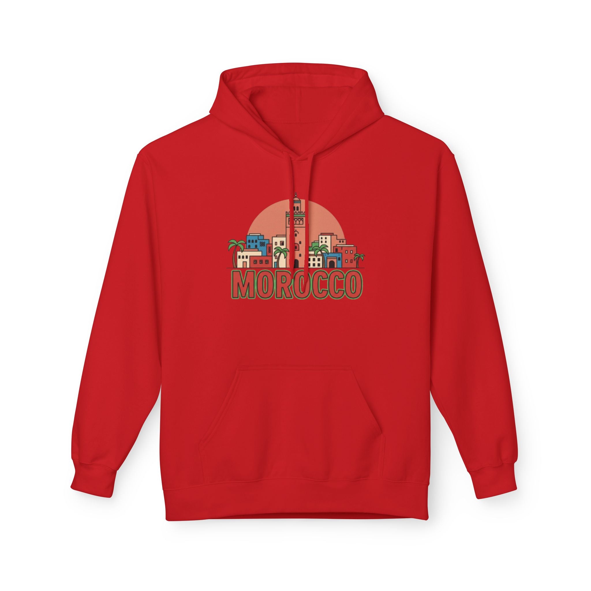 Morocco Travel Hoodie — Morocco Themed Pullover Hoodie