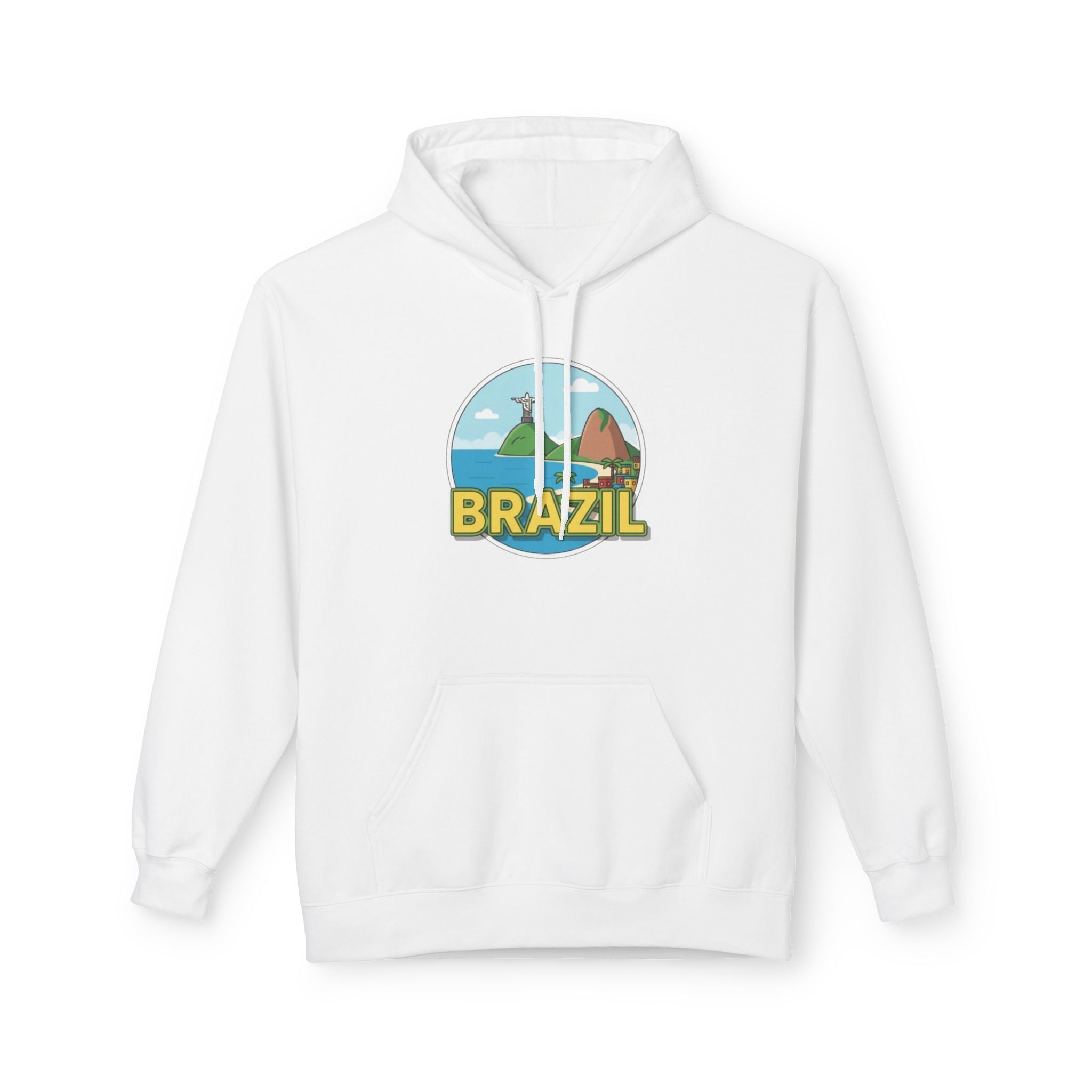 Brazil Travel Hoodie — Brazil Themed Pullover Hoodie