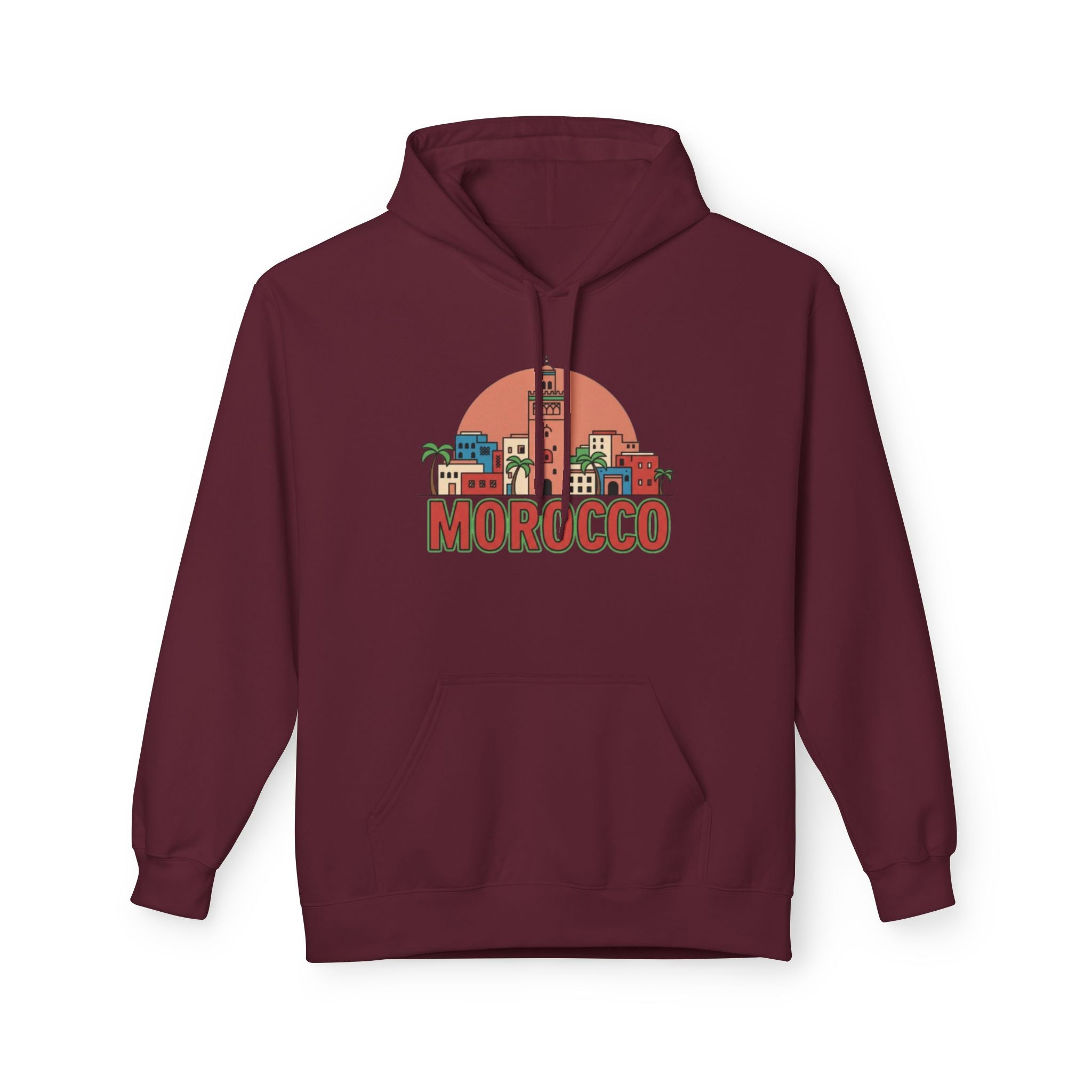 Morocco Travel Hoodie — Morocco Themed Pullover Hoodie