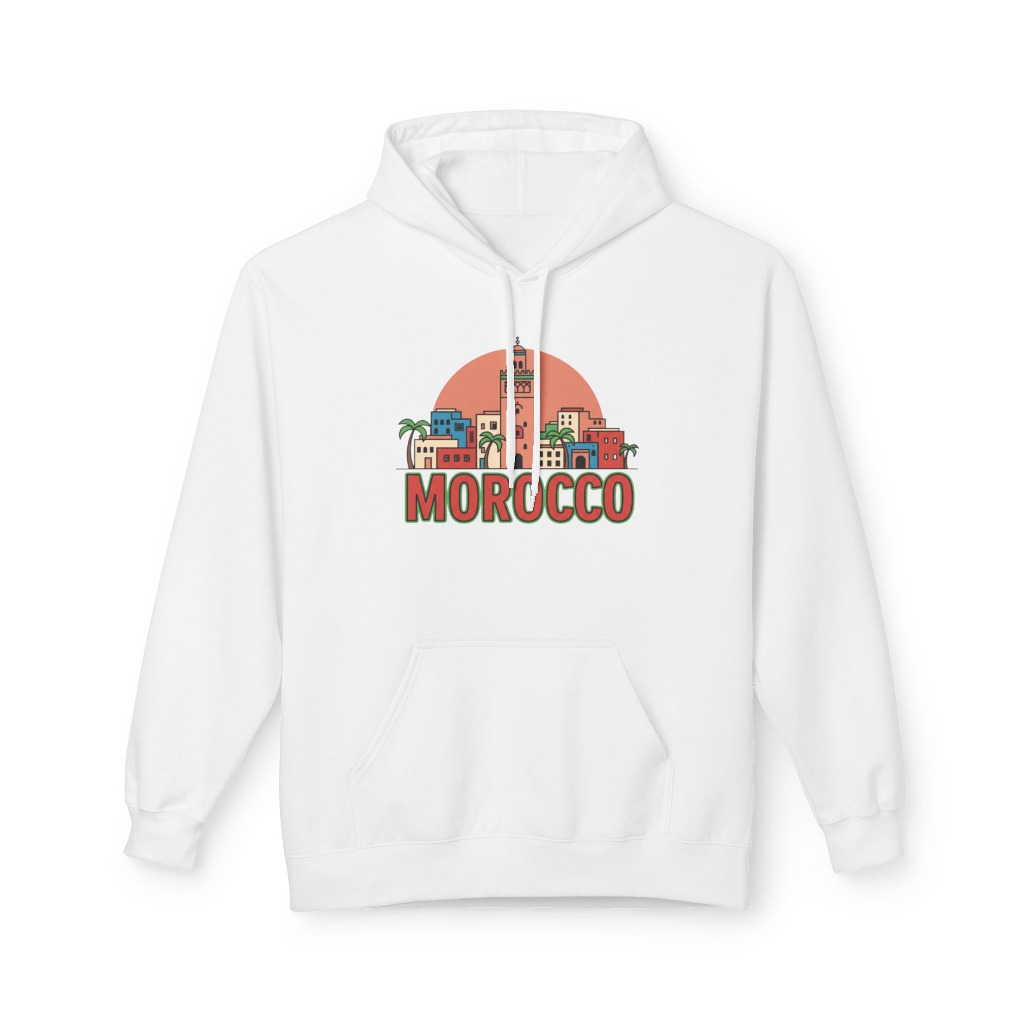 Morocco Travel Hoodie — Morocco Themed Pullover Hoodie