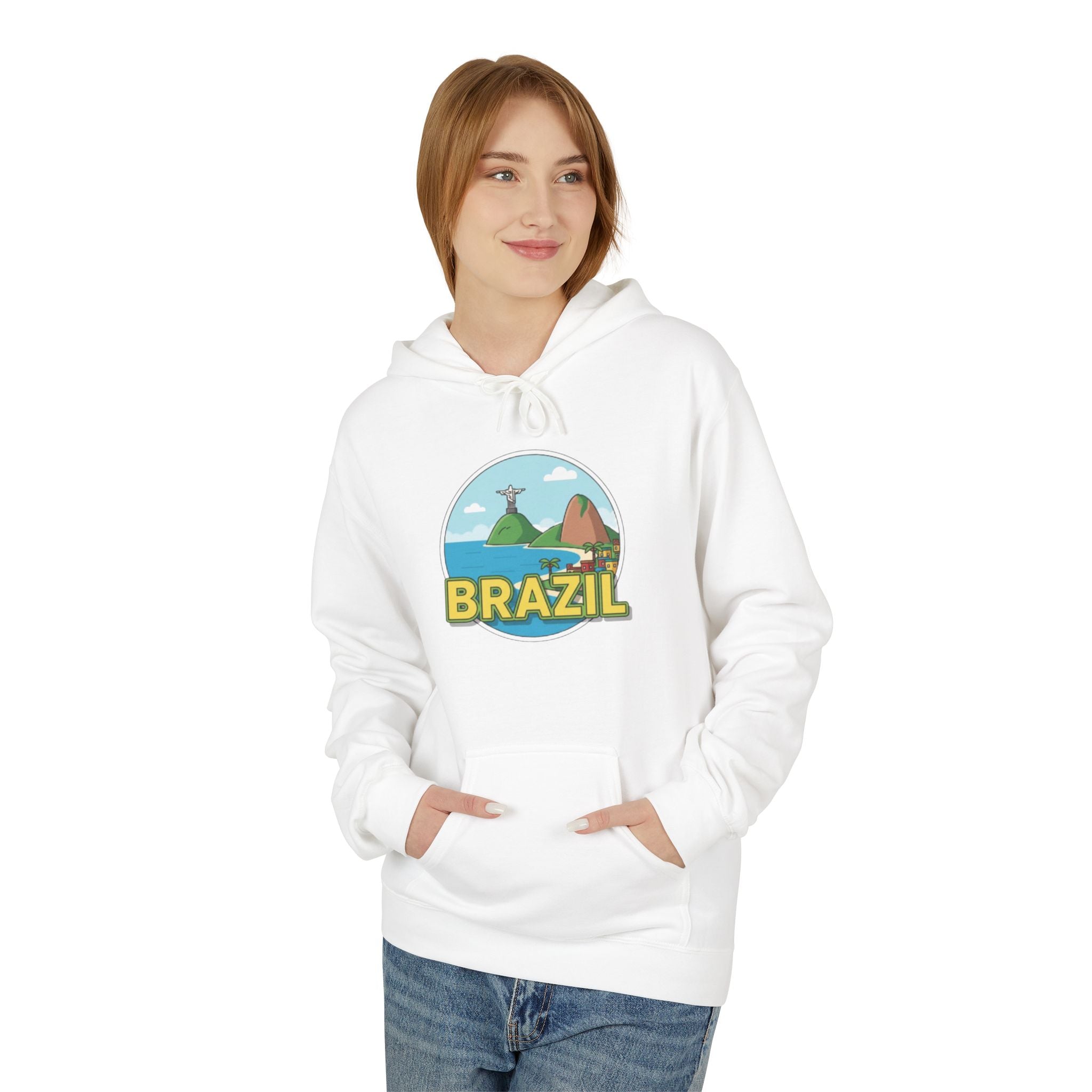 Brazil Travel Hoodie — Brazil Themed Pullover Hoodie