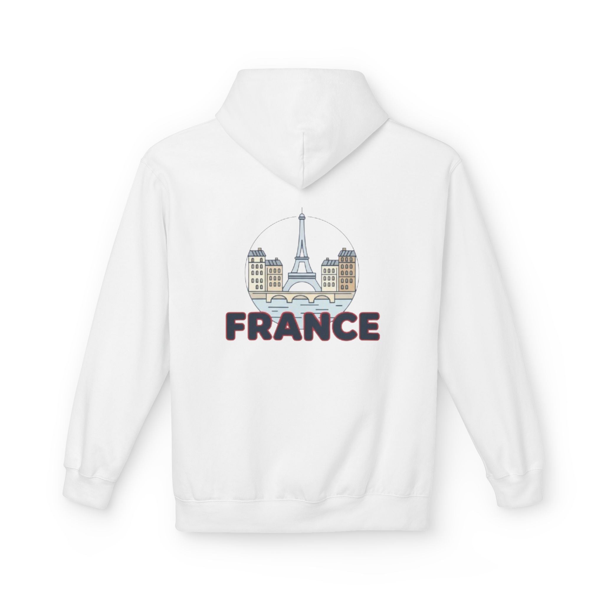 France Travel Hoodie — France Themed Pullover Hoodie