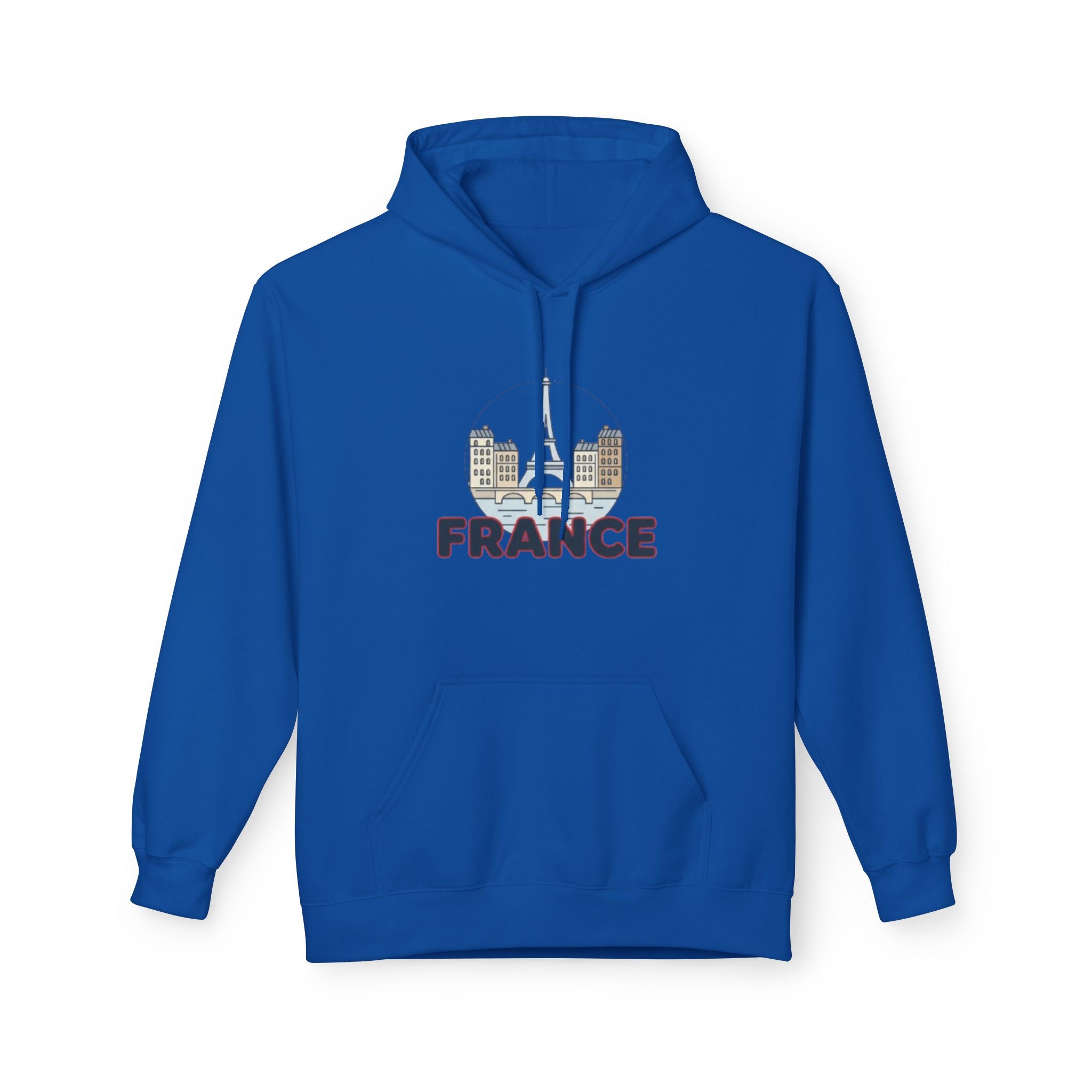 France Travel Hoodie — France Themed Pullover Hoodie
