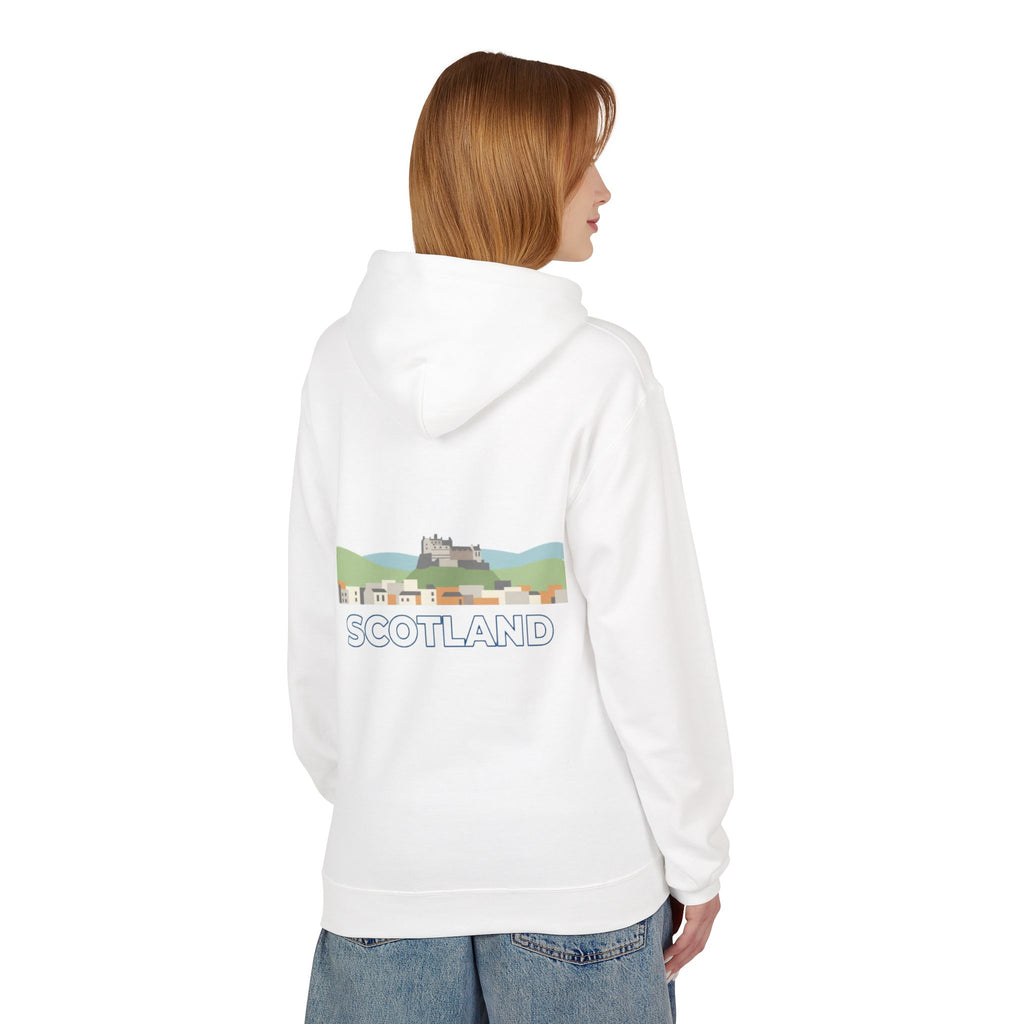 Scotland Skyline Hoodie — Scotland Theme Pullover Hoodie