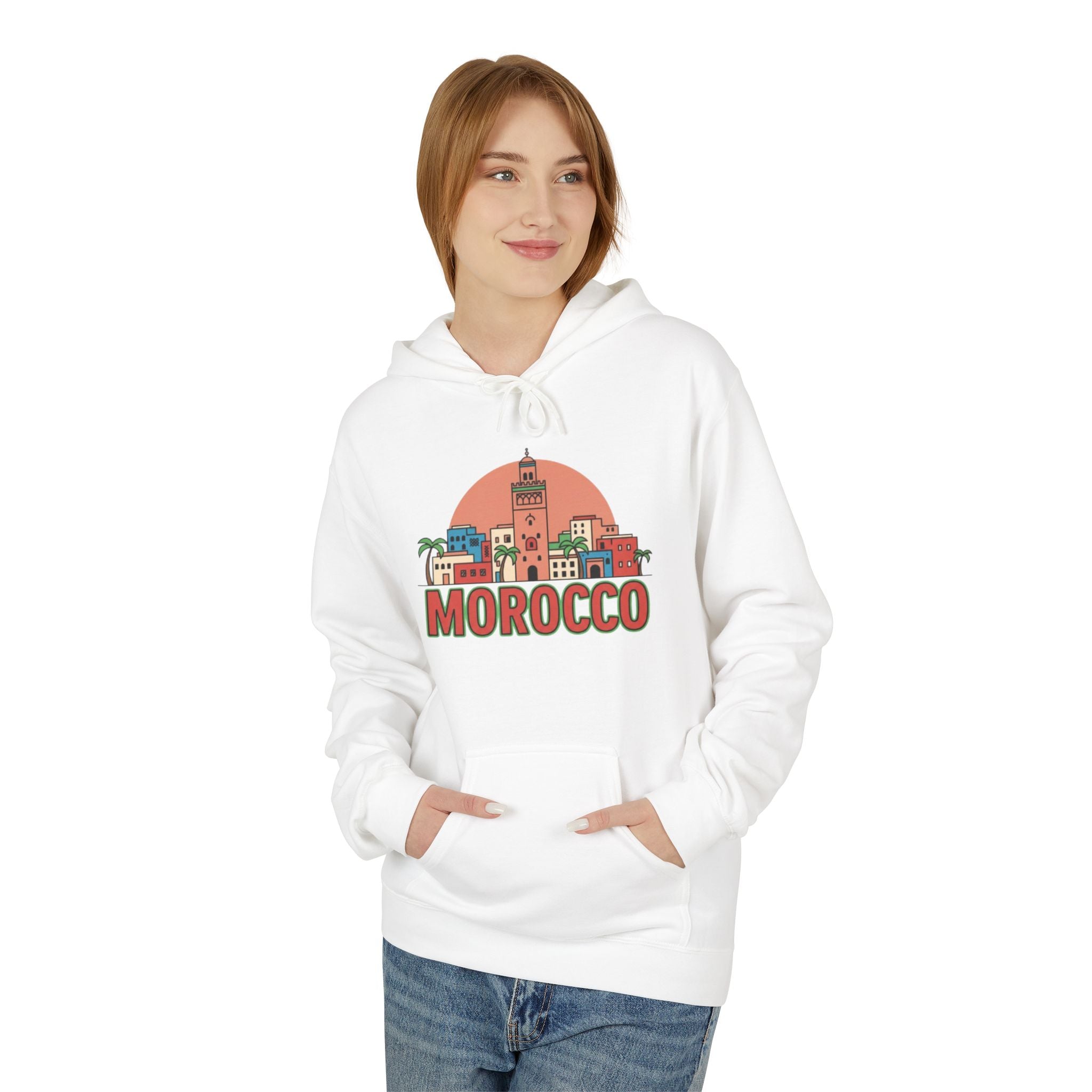 Morocco Travel Hoodie — Morocco Themed Pullover Hoodie