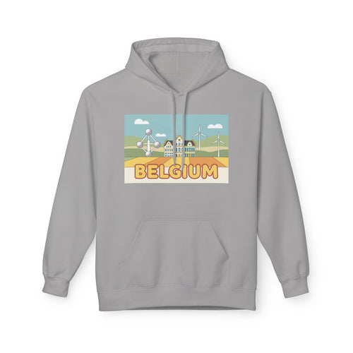 Belgium Travel Hoodie — Belgium Themed Pullover Hoodie