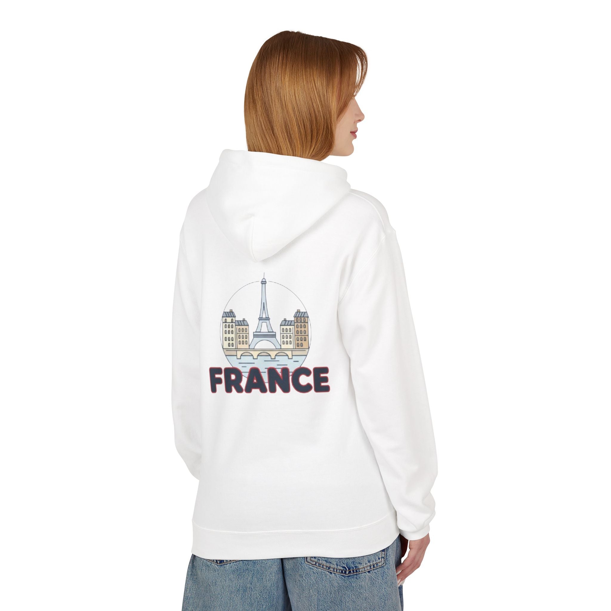 France Travel Hoodie — France Themed Pullover Hoodie