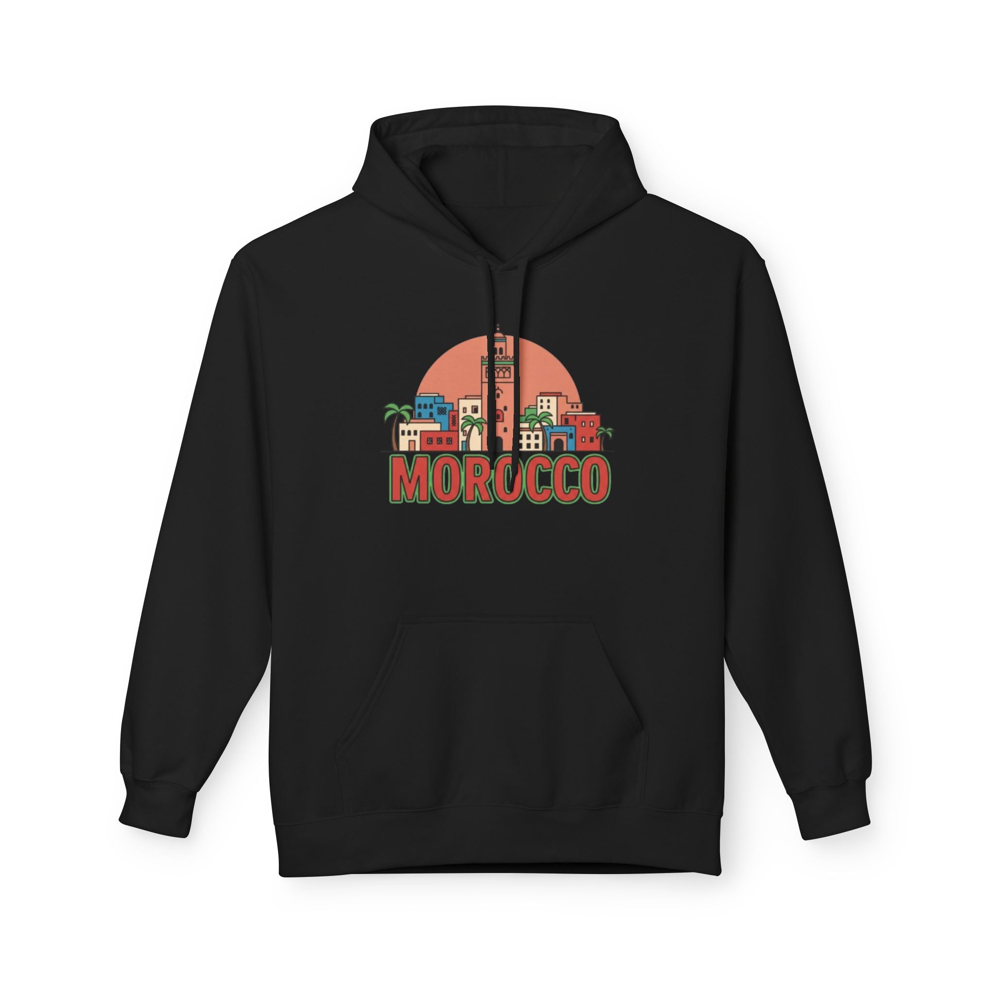 Morocco Travel Hoodie — Morocco Themed Pullover Hoodie